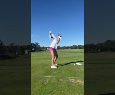 Nelly Korda Testing Stealth 2 Driver On-Range | TaylorMade Golf