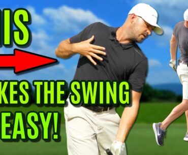 Hitting The Ball With Your Right Shoulder Makes The Golf Swing So Much Easier