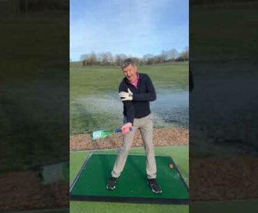 How to Effortlessly Shallow the Club in Your Golf Swing #shorts