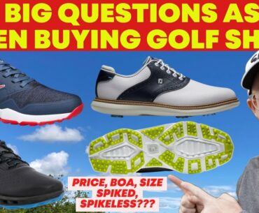 The Big Questions Asked When Buying Golf Shoes?