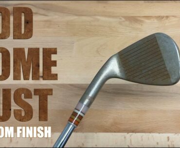 Making Golf Clubs Rust / Add some Character to your irons