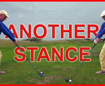 another stance at golf