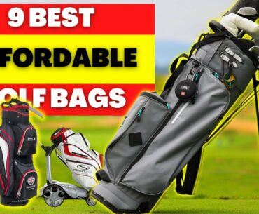 9 BEST AFFORDABLE GOLF BAGS IN [2023] WHAT GOLF BAG SHOULD I BUY?