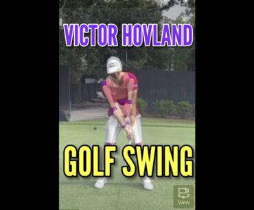 Viktor Hovland's Golf Swing - Analyzed in 3D