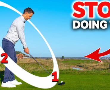 You will Never Hit Driver Straight OR Long unless you Stop Doing This!