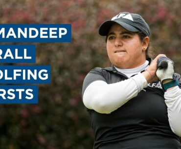 Amandeep Drall | Golfing Firsts