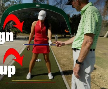 Dr. David Wright Helps with Golf STANCE and SETUP