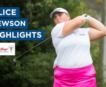 Alice Hewson | First Round Highlights | 71 (-2) | Magical Kenya Ladies Open