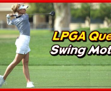 LPGA Queen "Jessica Korda" Powerful Swing & Beautiful Slow MotionsㅣDriver Wood Iron