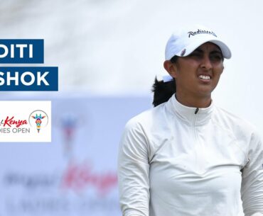 Aditi Ashok leads by five at the midway mark in Vipingo Ridge