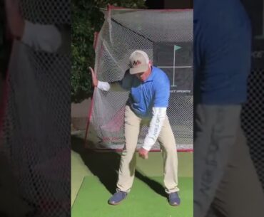 How To Transition From Backswing To Downswing EASY! (Bounce Between BENDS)