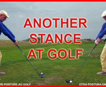 another stance at golf