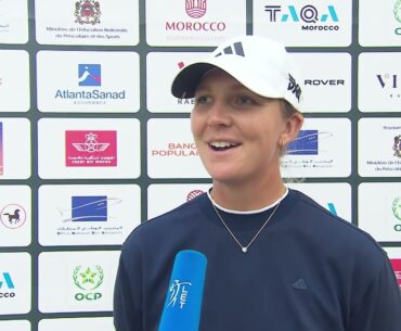 Ladies European Tour:Lalla Meryem Cup Round 1 - Interview Linnea Strom (English)