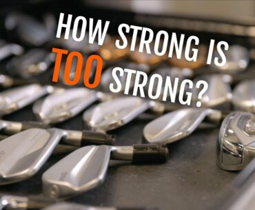 How many degrees strong is too strong? Golf iron lofts explained. SHOCKING RESULTS #irons #golflife