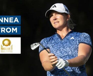 Linnea Strom leads the way in Morroco after carding a round of 67 (-6) on Day One