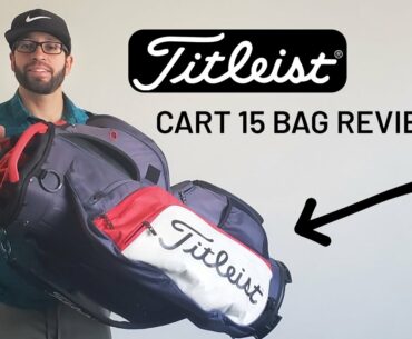 Golf Bag Review. 2022 Titleist Cart 15 Bag. Is this better than my old Ping Pioneer cart bag?