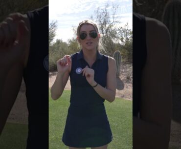 Girl Golfer Challenges Guys On The Course