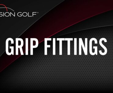 Golf Club Regripping - Ensuring the PERFECT fit