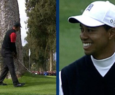 Tiger Woods' all-time best shots at Riviera