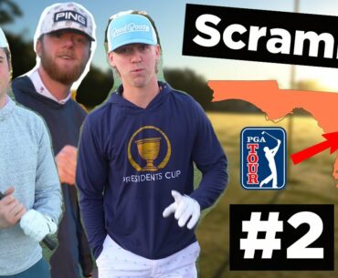 What Can 3 College Kids Scramble For On A TOUR Length Course?