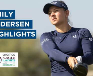 Emily Kristine Pedersen | Second Round Highlights | 67 (-5) | Aramco Saudi Ladies International