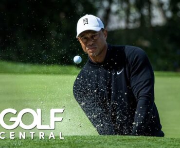 Tiger Woods does just enough to make the cut at Genesis Invitational | Golf Central | Golf Channel