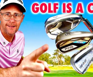 Golf is a CON: why you need new irons