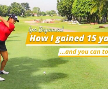 How I gained 15 yards off the tee | Beginner's Guide