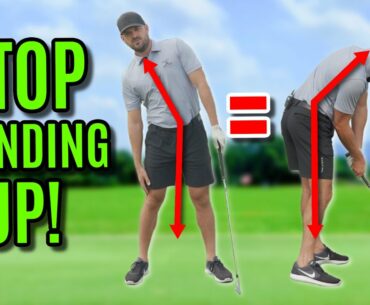 How To Stop Standing Up In The Golf Swing