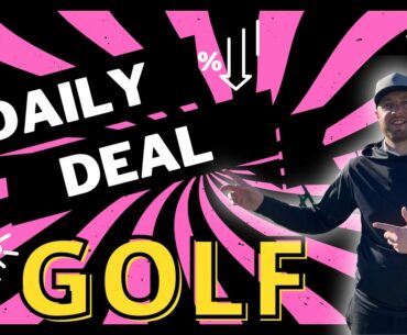 DAILY REAL DEAL - GOLF CLUBS AND EQUIPMENT | #golf #golfclubs  #golftips