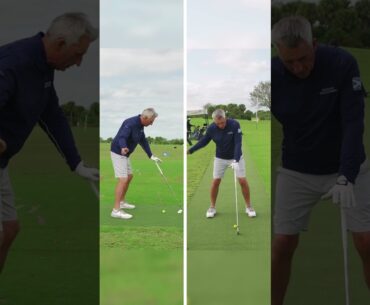 EASY Drill To STOP STANDING UP In The Golf Swing #shorts #golfswing #golf #ericcogorno