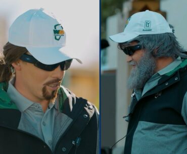 Matt Fitzpatrick and Ryan Fitzpatrick go undercover at WM Phoenix Open