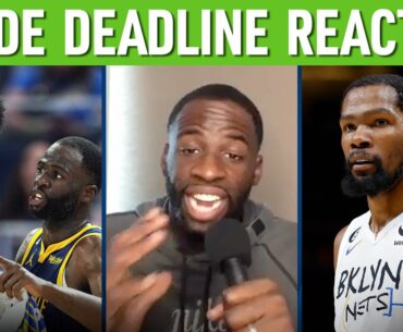 Dray reacts to Durant, Westbrook, Wiseman trades & NBA trade deadline reports | Draymond Green Show