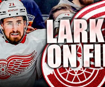 DYLAN LARKIN IS ON FIRE: 10 POINTS, 4 GAMES (Detroit Red Wings Negotations, Steve Yzerman) NHL News