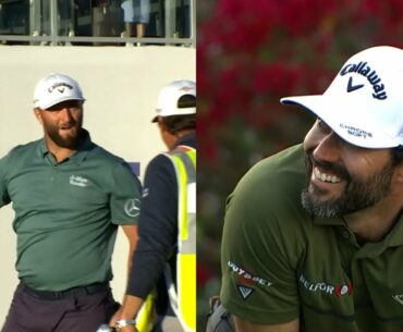 Rahm & Hadwin's THRILLING birdies on 16 at TPC Scottsdale | Round 3 | WM Phoenix Open