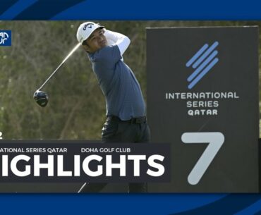 Suradit shows no fear in brutal wind | Day 2 highlights | International Series Qatar 2023