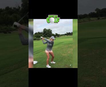 GOLF BABES doing SWING 2021 best moments compilation 🔥 #1 - SHOTS and FAILS