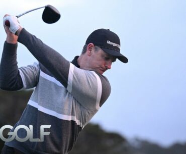 PGA Tour Highlights: Pebble Beach Pro-Am, early Round 4 | Golf Channel