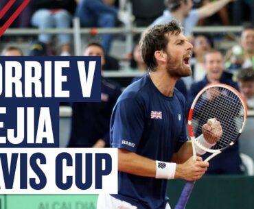 Highlights - Cam Norrie vs Nicolás Mejía | Great Britain vs Colombia | Davis Cup Qualifiers 2023