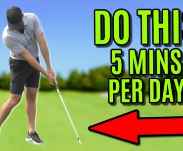 Do THIS To Improve Your Ball Striking (Arms Straight)