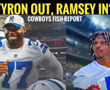 #DallasCowboys TYRON SMITH OUT ... JALEN RAMSEY IN? Fish Report LIVE AT 6