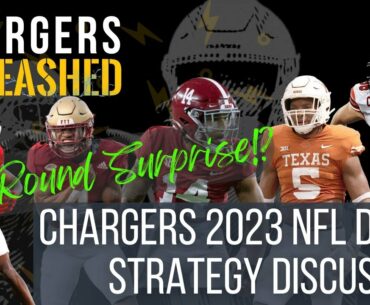 Chargers 2023 NFL Draft Strategy | Favorites & Sleepers | When To Target WR and TE | RB ROUND 1!?