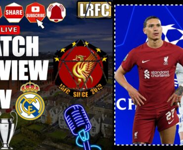 LIVE Champions League Preview | Liverpool FC Vs Real Madrid Anfield last 16.