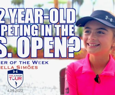 Golfer of the Week in 60 Seconds - Bella Simões - The Junior Tour Powered by Under Armour