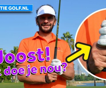 Golf Instructie: Joost Luiten chipt met zijn handen andersom!