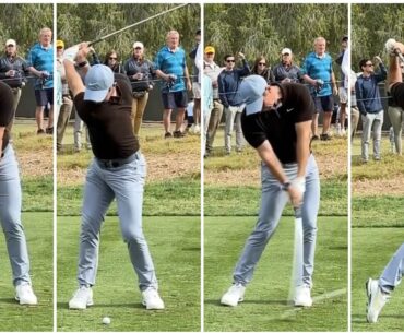 Rory Mcilroy Iron Swing Sequence and Slowmotion 2023 Genesis Invitational