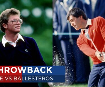 Seve Ballesteros and Tom Kite Battle at the Belfry | 1985 Ryder Cup