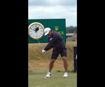 Kurt Kitayama slow motion downswing and impact. Driver. #golf , #bestgolf , #alloverthegolf