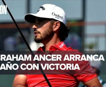 Mexicano Abraham Ancer es campeón del PIF Saudí International