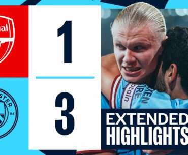 EXTENDED HIGHLIGHTS | Arsenal 1-3 Man City | City go top!